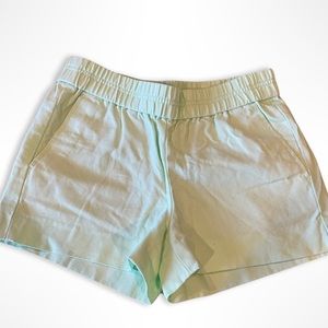 J. Crew Mint Green Summer Shorts